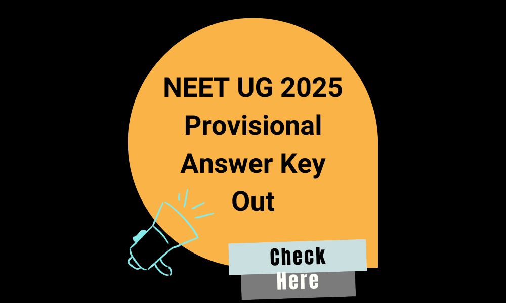 NEET Provisional Answer Key 2025