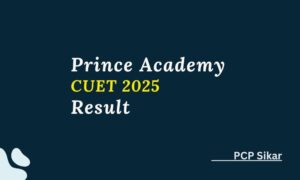 Prince Academy CUET Result 2025