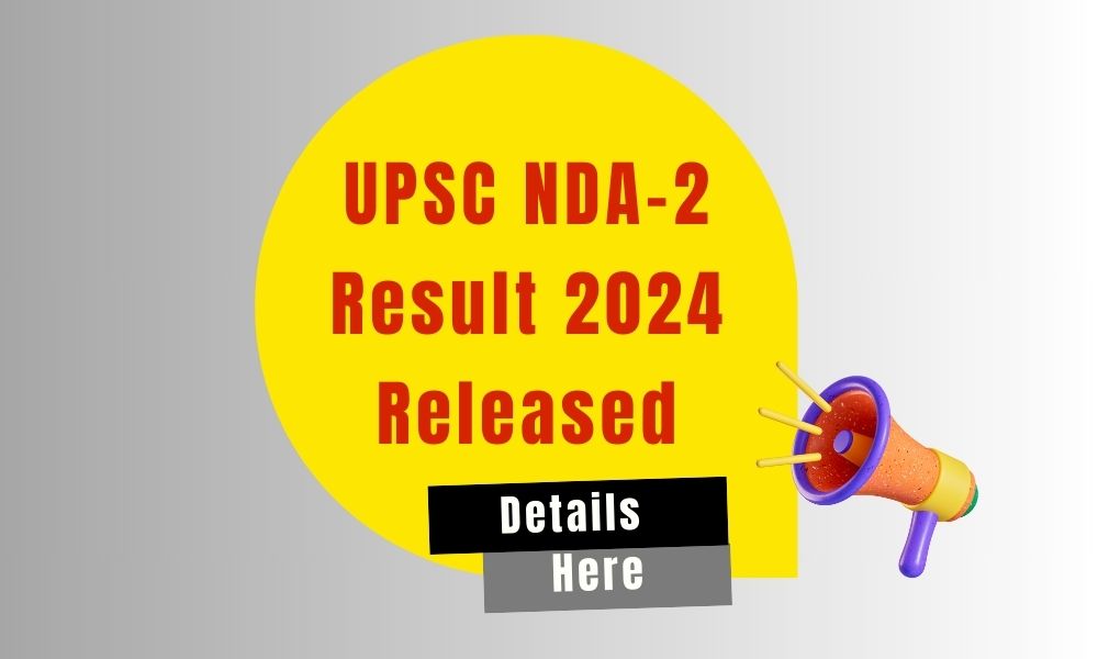 UPSC NDA 2 Result 2024