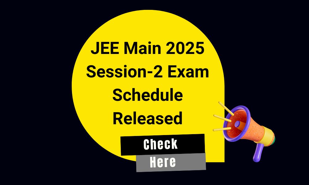 JEE Main 2025 April Attempt Exam Schedule