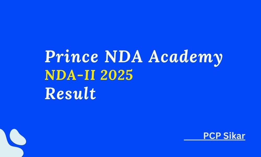 Prince NDA Academy Result 2025