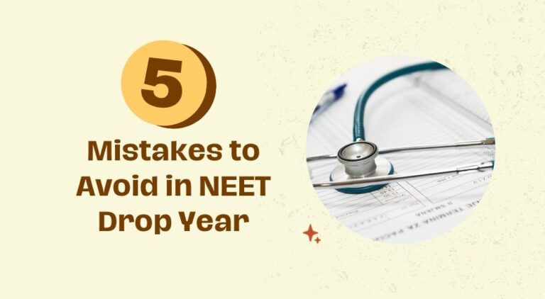 Mistakes of NEET Droppers