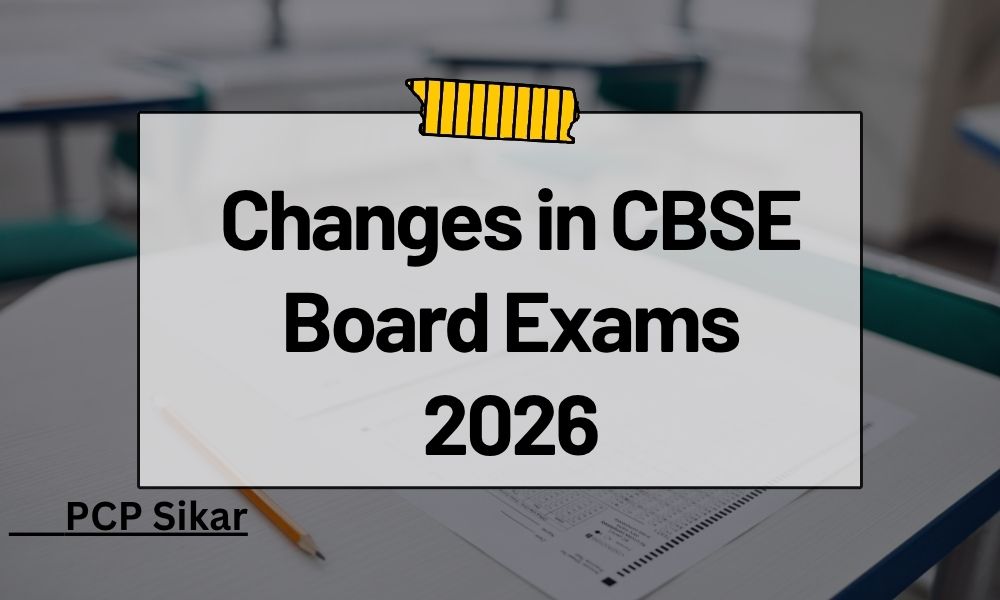 Changes in CBSE Board 2026