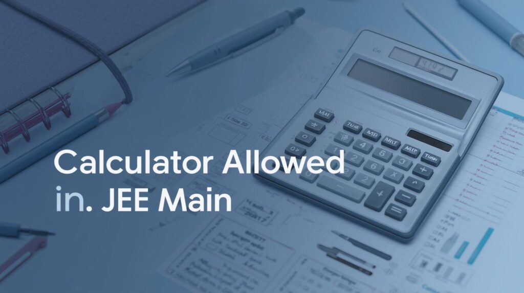 Calculator in JEE Main 2026 Guide