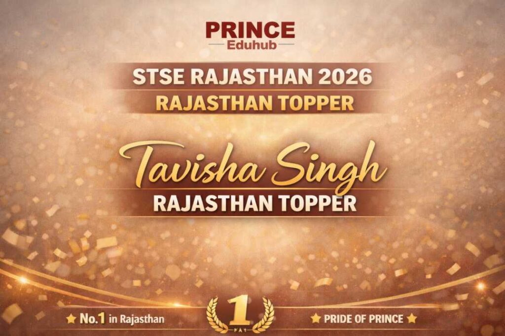 10th Class STSE 2026 Rajasthan Topper: Tavisha Singh