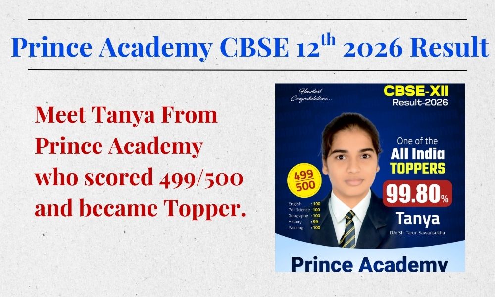 CBSE 12th Topper 2026: Tanya With 98.80% 
